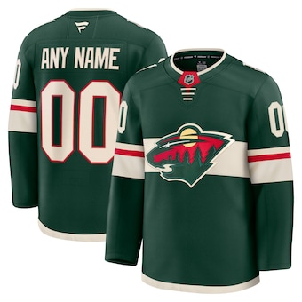 Custom Minnesota Wild Jersey